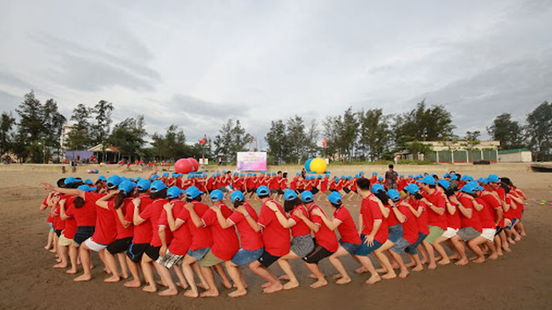 Team Building không thể thiếu các hoạt động kết nối